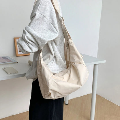 Fashion Nylon Crossbody Bag for Women Shoulder Bags Large Capacity Tote Lady Travel Shopper Bag Female Messenger Bag