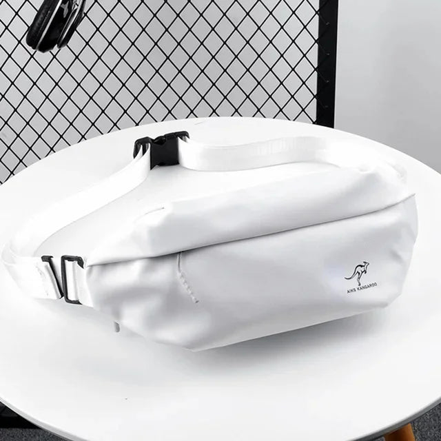 Fashion Outdoor Sports waist bag Fanny Pack Men Black Waterproof Shoulder Belt Messenger s Teenager Chest Bag