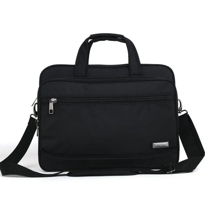 Fashion Oxford Men Briefcases Large Capacity Handbag Business Male Shoulder Messenger 15.6" Laptop Bag