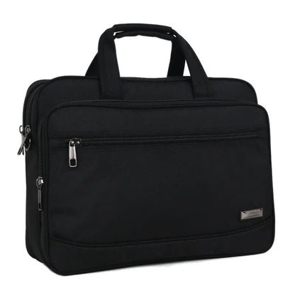 Fashion Oxford Men Briefcases Large Capacity Handbag Business Male Shoulder Messenger 15.6" Laptop Bag