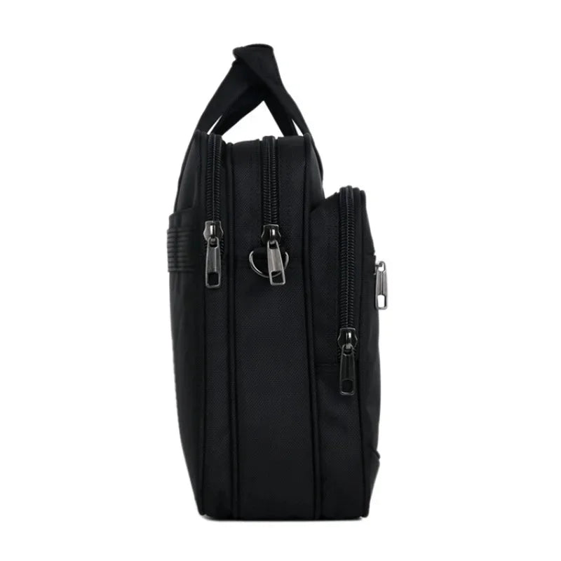Fashion Oxford Men Briefcases Large Capacity Handbag Business Male Shoulder Messenger 15.6" Laptop Bag
