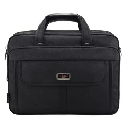 Fashion Oxford Men's Briefcase Large Capacity Handbag Business Male Shoulder Messenger Office 15.6 "Inch Laptop Bag