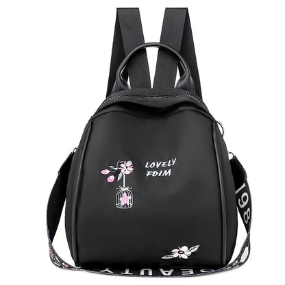 Fashion Oxford Women Backpacks Teenager Girls Embroidery Print School Shoulder Bags High Quality Travel Casual Knapsack Bolsa
