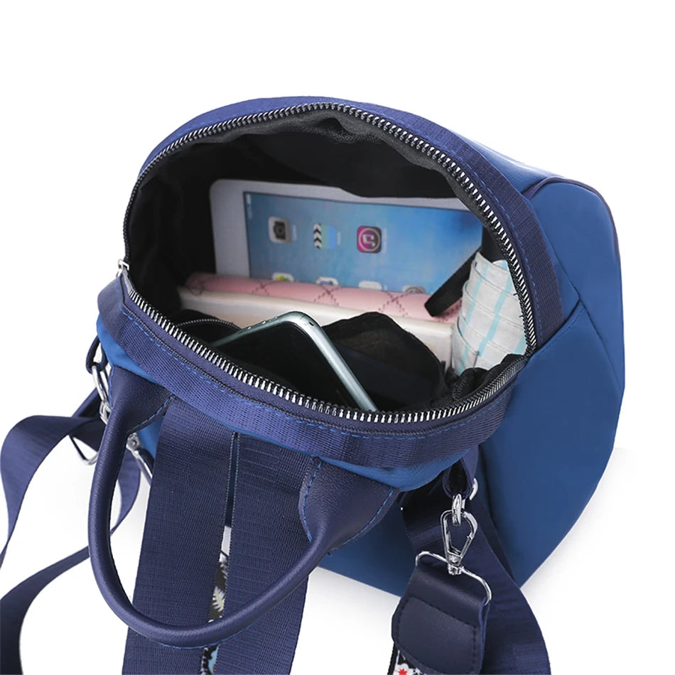 Fashion Oxford Women Backpacks Teenager Girls Embroidery Print School Shoulder Bags High Quality Travel Casual Knapsack Bolsa