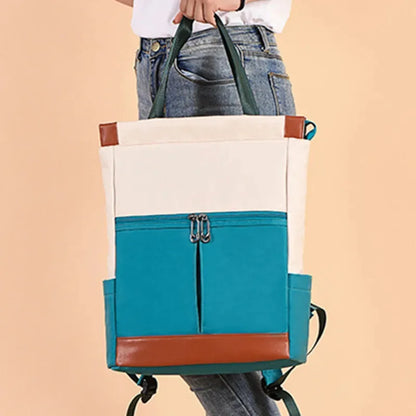 Fashion Oxford Women's Large Capacity Student School Bag For Girls Multifunction Handbag Feminina Travel Backpack