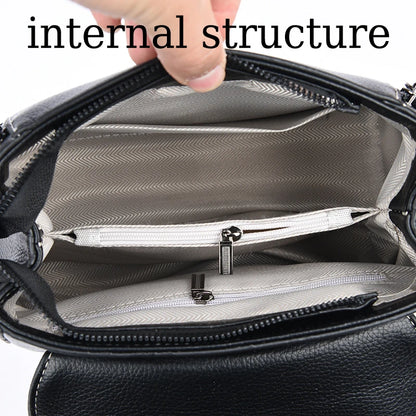 Fashion PU Leather Women's Shoulder Bags Purse and Handbag Luxury Designer Tote Bag Female Casual High Quality Crossbody Bag Sac