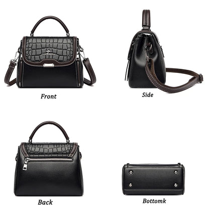Fashion PU Leather Women's Shoulder Bags Purse and Handbag Luxury Designer Tote Bag Female Casual High Quality Crossbody Bag Sac