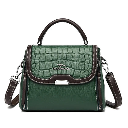 Fashion PU Leather Women's Shoulder Bags Purse and Handbag Luxury Designer Tote Bag Female Casual High Quality Crossbody Bag Sac