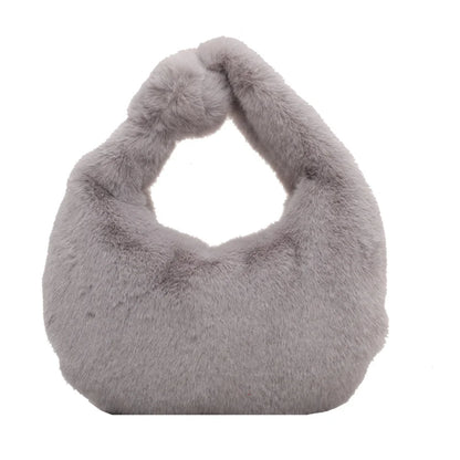 Fashion Plush Tote Womens Shoulder Bags Crossbody Bag Handbags Designer Ladies Messenger Bag