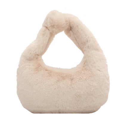 Fashion Plush Tote Womens Shoulder Bags Crossbody Bag Handbags Designer Ladies Messenger Bag