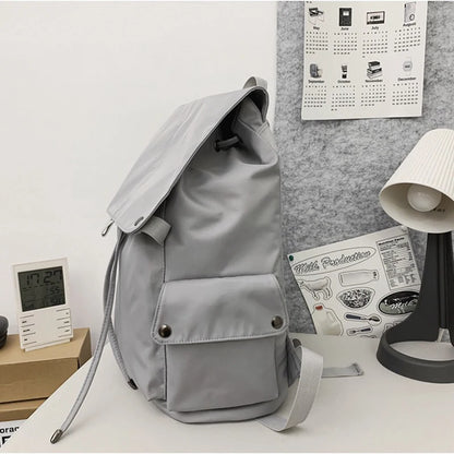 Fashion Preppy Style Unsex High-Capacity Srting Backpacks Women Girls Travel Laptop Shoulder Bags