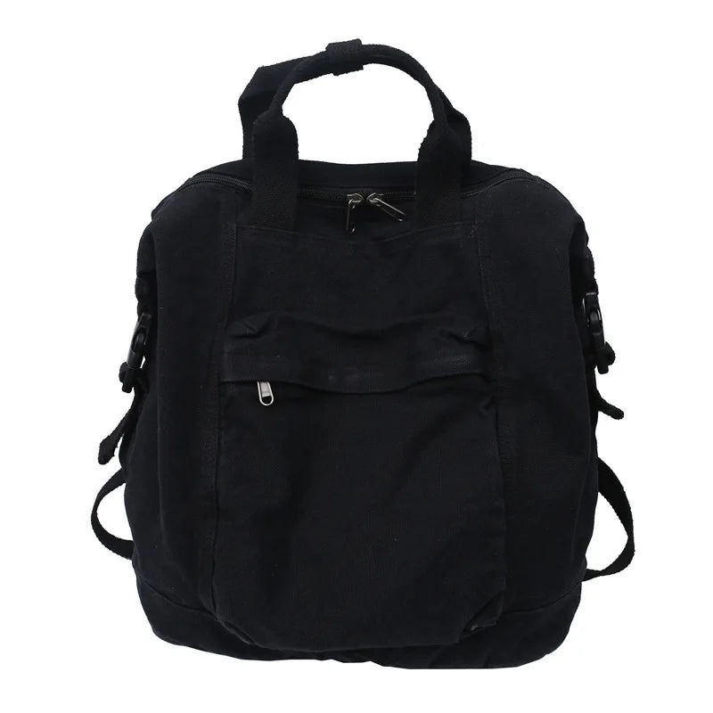 Fashion Retro Style Female Big Size Canvas Backpacks Women Vintage ShoulderBags Traveling Bags Mochila De Viaje