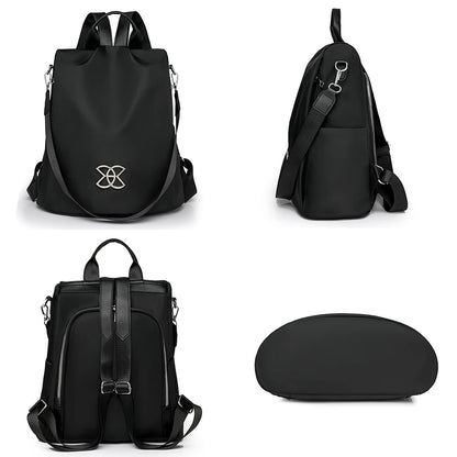 Fashion Retro Women's Backpack School Students High Quality BookBag Large Capacity Anti Bags Female Shoulder Bolsas Sac A Dos