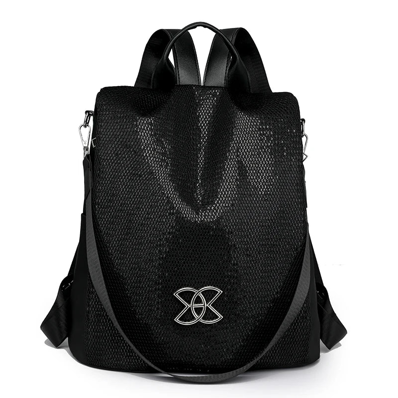 Fashion Retro Women's Backpack School Students High Quality BookBag Large Capacity Anti Bags Female Shoulder Bolsas Sac A Dos