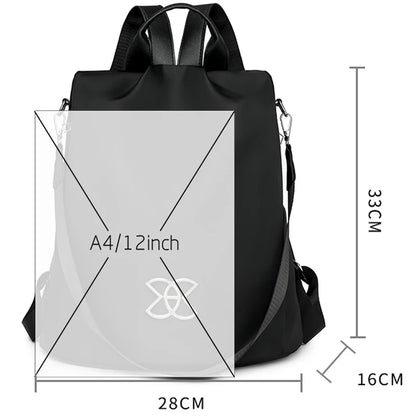Fashion Retro Women's Backpack School Students High Quality BookBag Large Capacity Anti Bags Female Shoulder Bolsas Sac A Dos