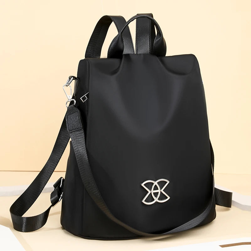 Fashion Retro Women's Backpack School Students High Quality BookBag Large Capacity Anti Bags Female Shoulder Bolsas Sac A Dos