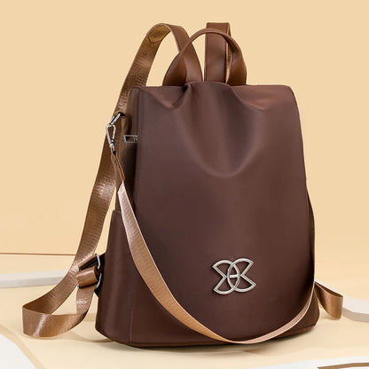 Fashion Retro Women's Backpack School Students High Quality BookBag Large Capacity Anti Bags Female Shoulder Bolsas Sac A Dos
