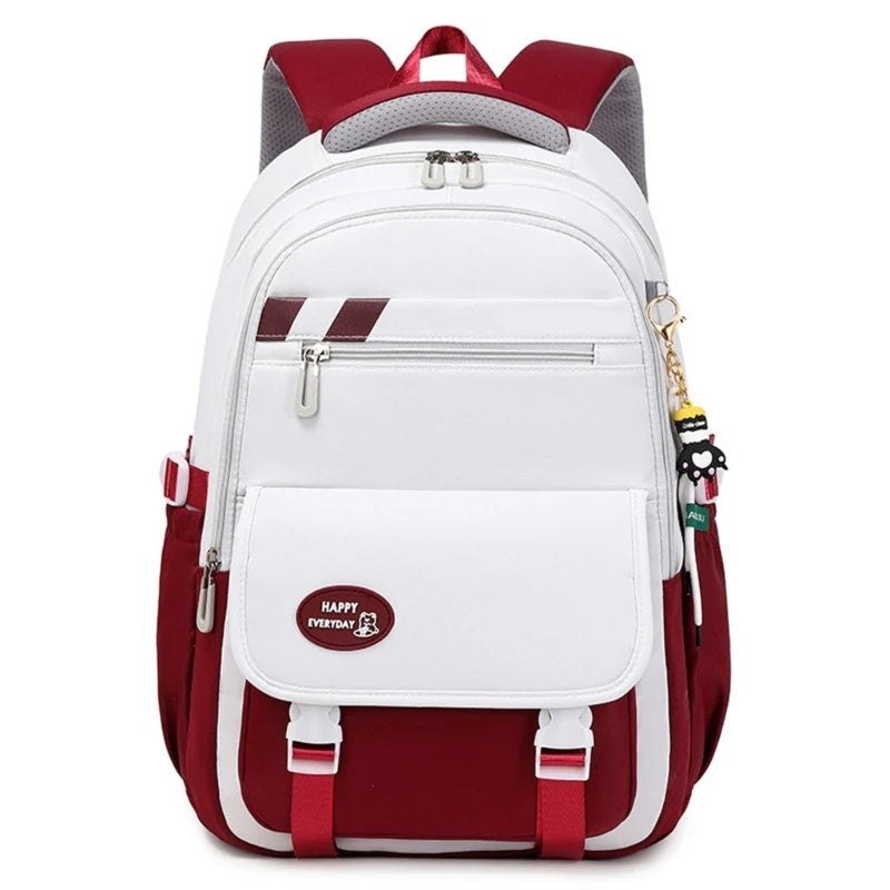 Fashion Rucksack Bookbags Versatile Backpack Back to School Bag Shoulder Bags Handbag Pencil Case Set for Girls Primary Students