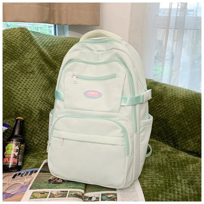 Fashion School  Backpack for Women Waterproof Nylon Rucksack Teenager Large Capacity Student School Bag Travel Bag