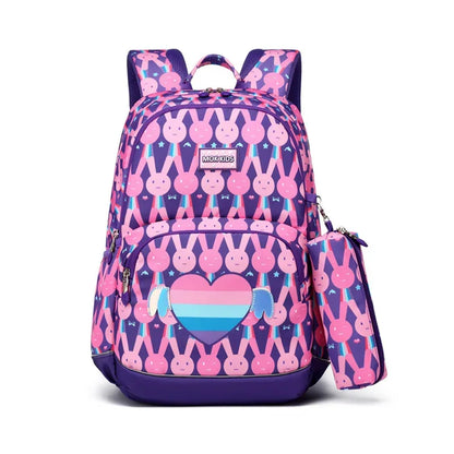 Fashion Schoolbag Cartoon Cute Kids Backpack school bags for teenager girls boys Large Capacity Primary Students Book Bag