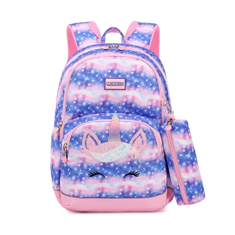 Fashion Schoolbag Cartoon Cute Kids Backpack school bags for teenager girls boys Large Capacity Primary Students Book Bag