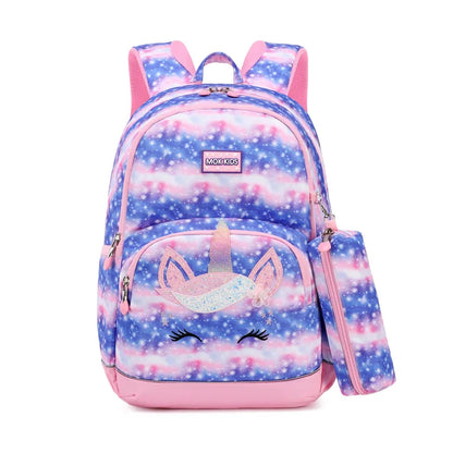 Fashion Schoolbag Cartoon Cute Kids Backpack school bags for teenager girls boys Large Capacity Primary Students Book Bag