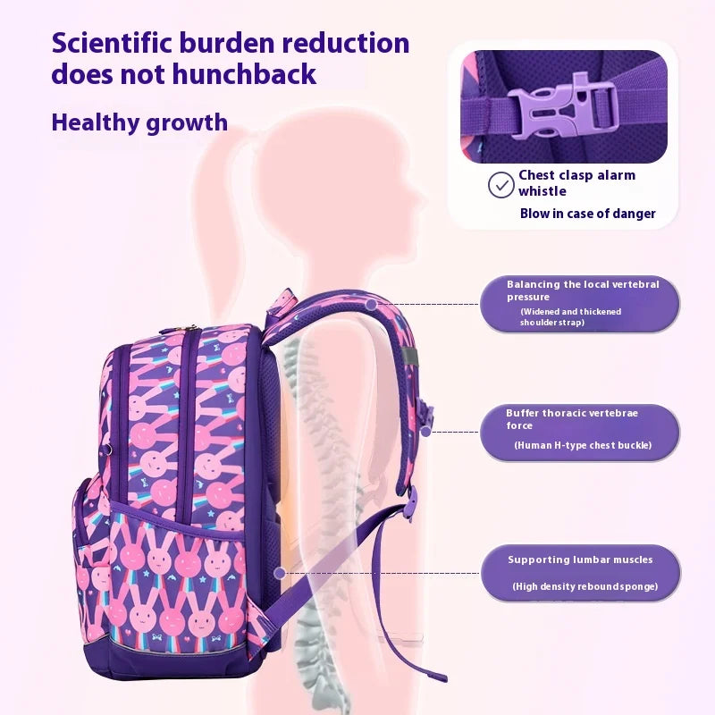 Fashion Schoolbag Cartoon Cute Kids Backpack school bags for teenager girls boys Large Capacity Primary Students Book Bag