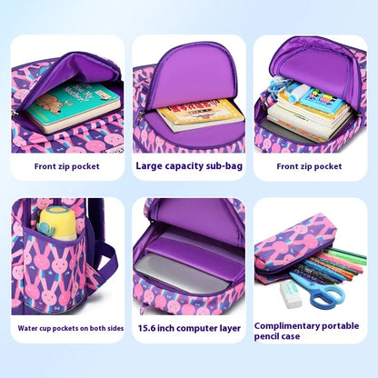 Fashion Schoolbag Cartoon Cute Kids Backpack school bags for teenager girls boys Large Capacity Primary Students Book Bag