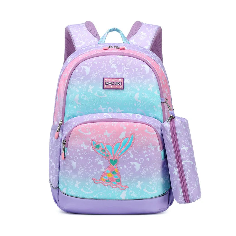 Fashion Schoolbag Cartoon Cute Kids Backpack school bags for teenager girls boys Large Capacity Primary Students Book Bag