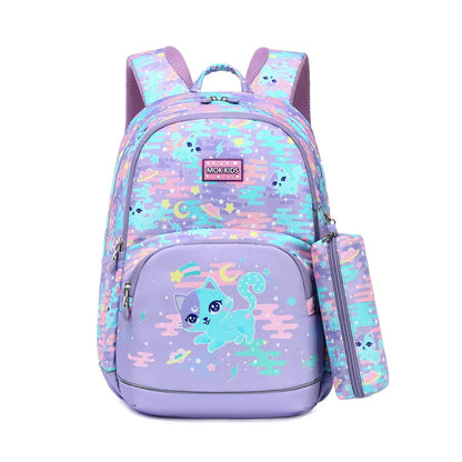 Fashion Schoolbag Cartoon Cute Kids Backpack school bags for teenager girls boys Large Capacity Primary Students Book Bag