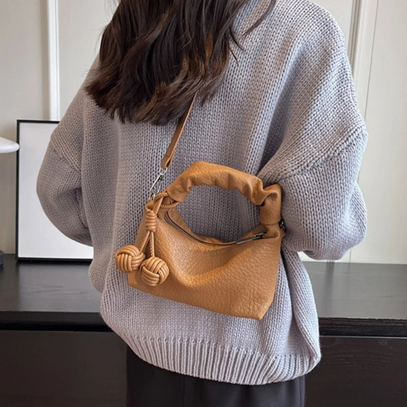 Fashion Shoulder Bag Crossbody Purse Detachable Strap Small Satchel Handbag