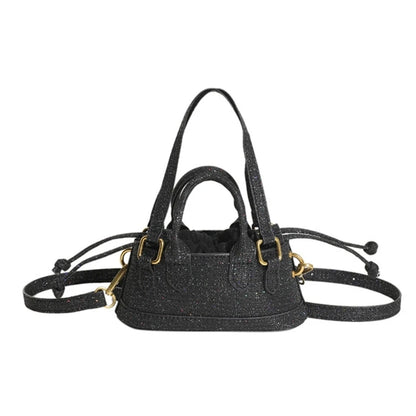 Fashion Shoulder Bag Mini Drawstring Tote Bag Crossbody Purse Small Satchel Bag