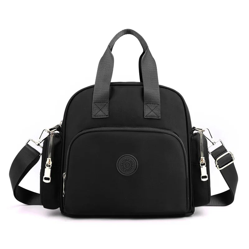 Fashion Shoulder Crossbody Bag for Women Messenger Bags Waterproof Nylon Ladies Handbag Travel Bagpack Backpack