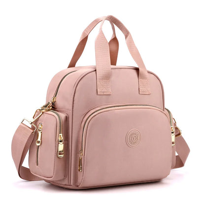 Fashion Shoulder Crossbody Bag for Women Messenger Bags Waterproof Nylon Ladies Handbag Travel Bagpack Backpack