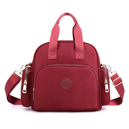 Fashion Shoulder Crossbody Bag for Women Messenger Bags Waterproof Nylon Ladies Handbag Travel Bagpack Backpack