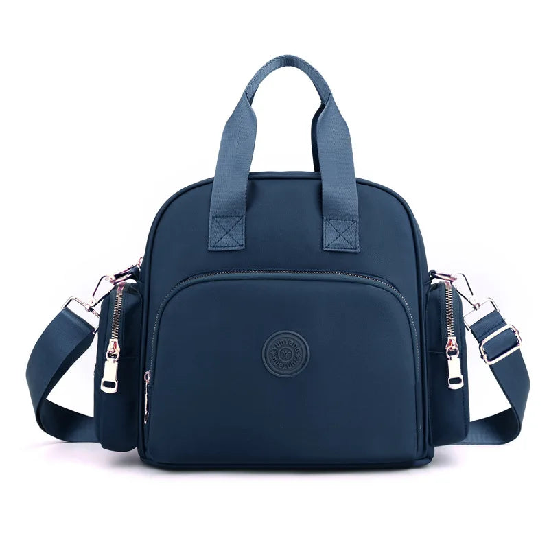 Fashion Shoulder Crossbody Bag for Women Messenger Bags Waterproof Nylon Ladies Handbag Travel Bagpack Backpack