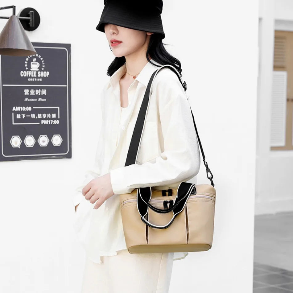 Fashion Shoulder Travel Handbag Large Capacity Multi-layer Crossbody Bags for Women 2024 Casual Waterproof Shopping Handbags Sac