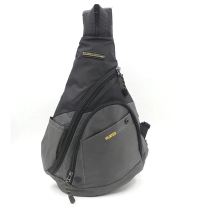 Fashion Single Rucksack Backpack with Water Bottle/Kettle Bag Military Cross body Messenger Chest Bags Daypack Knapsack