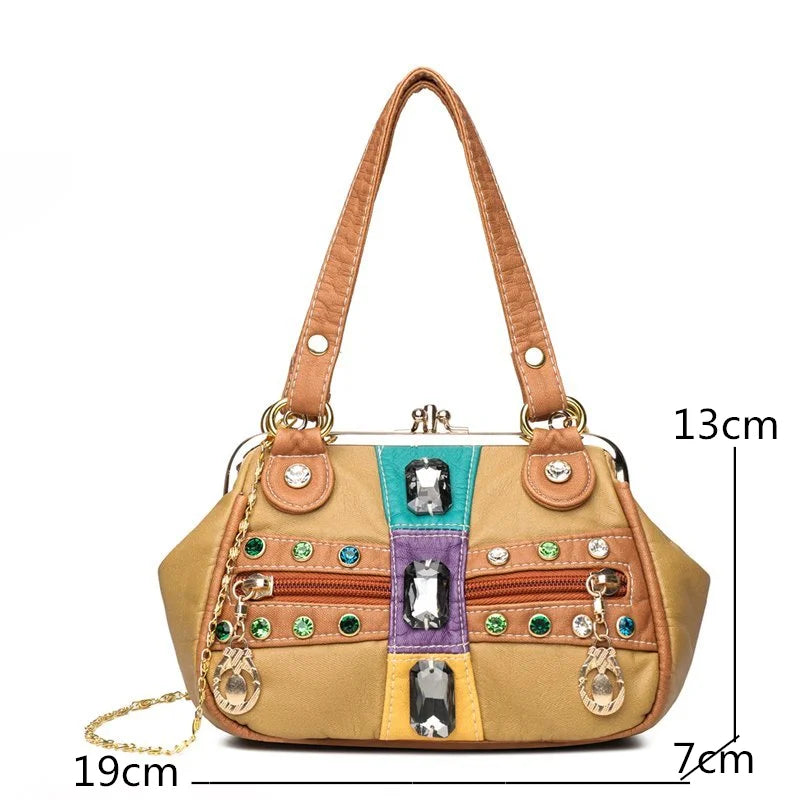 Fashion Soft Leather Women Handbag Women's Bag Designer small Women Shoulder Bags High Quality Female Messenger bag Luxury Totes
