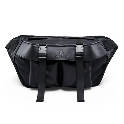 Fashion Splicing Design Men's Crossbody Bag Multilayer Large Capacity Utility Oxford Waterproof Sport Durable Ripstop Teens Bags