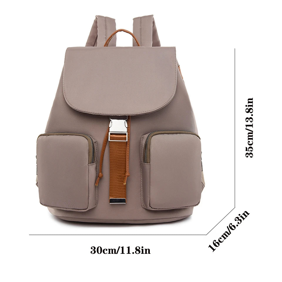 Fashion Style Female Backpack Oxford Designer Bookbags for School Teenagers Girls 2023 Designer High Quality Travel Bookpack Sac