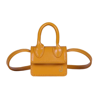 Fashion Super Mini Handbag for Women Cute Messenger Bags Luxury Designer Cute Crossbody Bags J Letter Girls Shoulder Bags