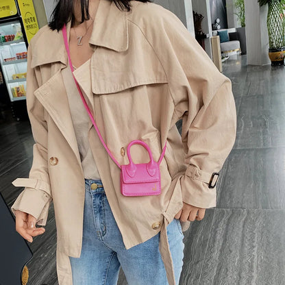 Fashion Super Mini Small Chain Girl's Messenger Bag Luxury Designer Cute Crossbody Bag J Letter Women Brand Handbag Shoulder Bag