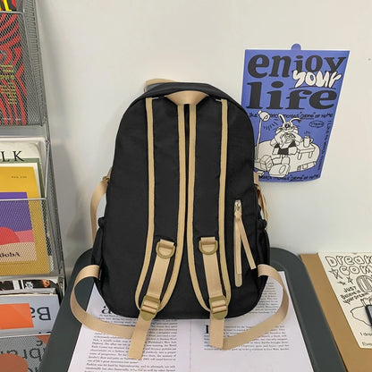 Fashion Teenager Green New Backpack Lady Men High Capacity Women Leisure Book Bag Girl Boy Travel School Male Female College Bag
