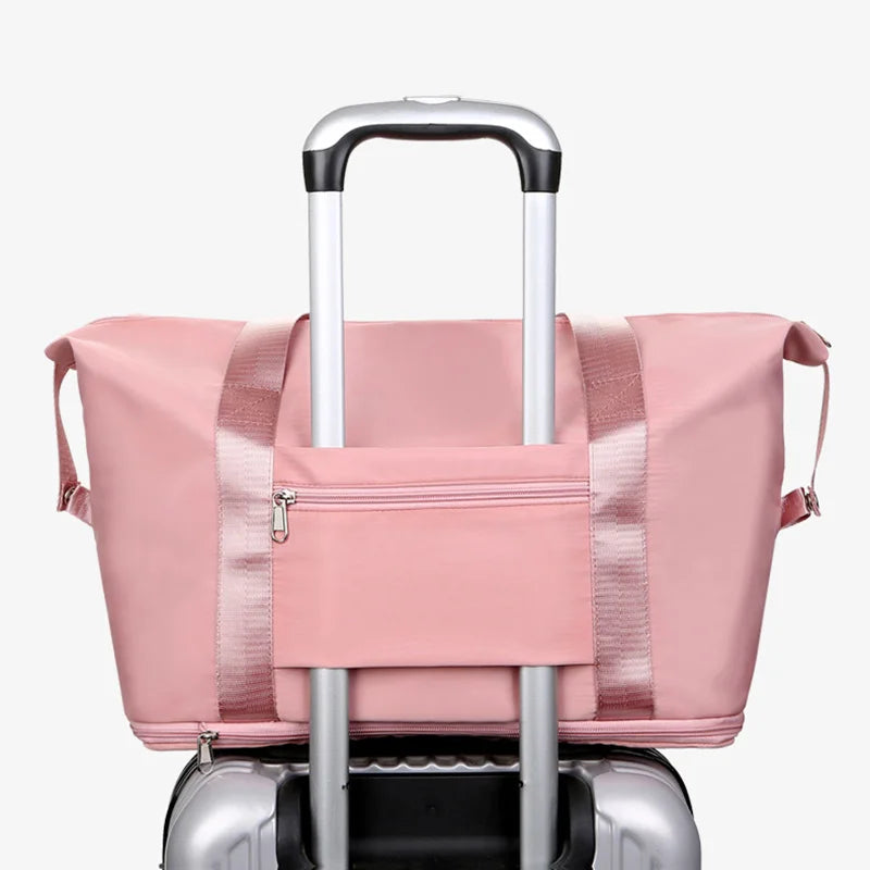 Fashion Travel Organizer Coach Bag Extensible Women Travel Bag Large Capacity Tote Bags Waterproof Luggage Handbag Dropshipping