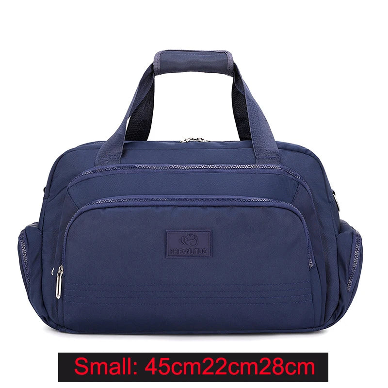 Fashion Travel Tote Bags For Women Large Capacity Oxford Cloth Luggage Bag For Men 2022 Sports Fitness Handbag Bolsas Femininas