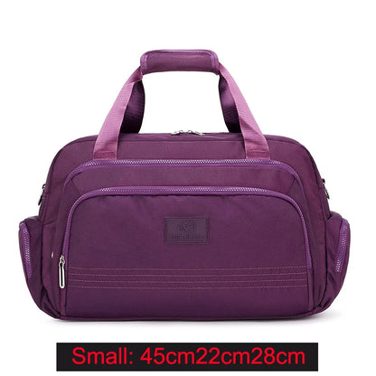 Fashion Travel Tote Bags For Women Large Capacity Oxford Cloth Luggage Bag For Men 2022 Sports Fitness Handbag Bolsas Femininas