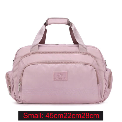Fashion Travel Tote Bags For Women Large Capacity Oxford Cloth Luggage Bag For Men 2022 Sports Fitness Handbag Bolsas Femininas