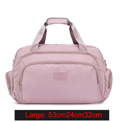 Fashion Travel Tote Bags For Women Large Capacity Oxford Cloth Luggage Bag For Men 2022 Sports Fitness Handbag Bolsas Femininas