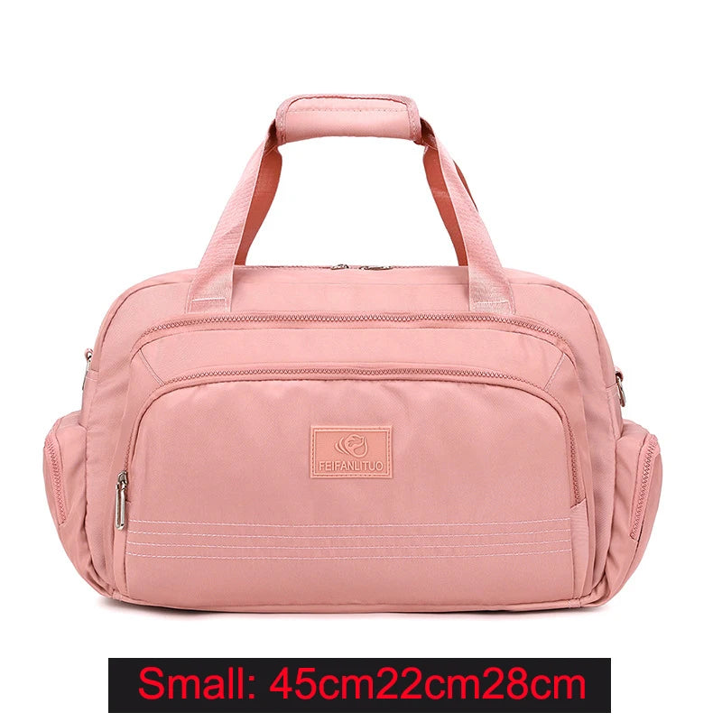 Fashion Travel Tote Bags For Women Large Capacity Oxford Cloth Luggage Bag For Men 2022 Sports Fitness Handbag Bolsas Femininas